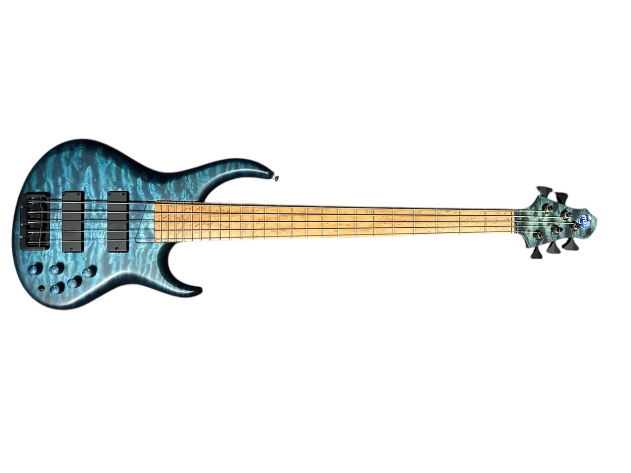 MTD (U.S.A.) 535-24, Blue Burst / Roasted Birdseye Maple